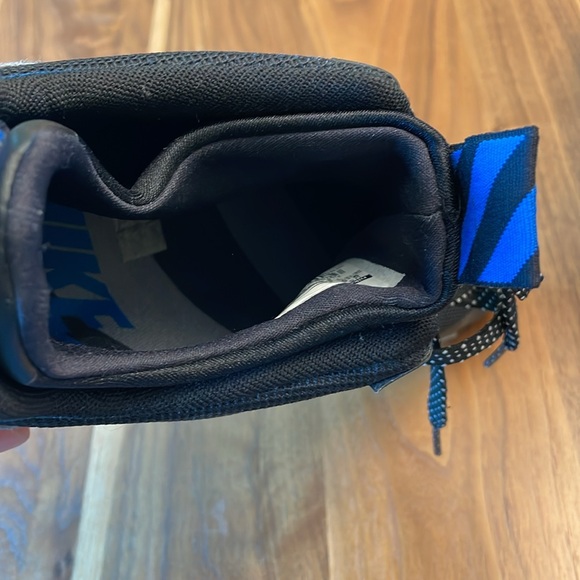 Nike Air Max Black Blue with Liner - Picture 5 of 6